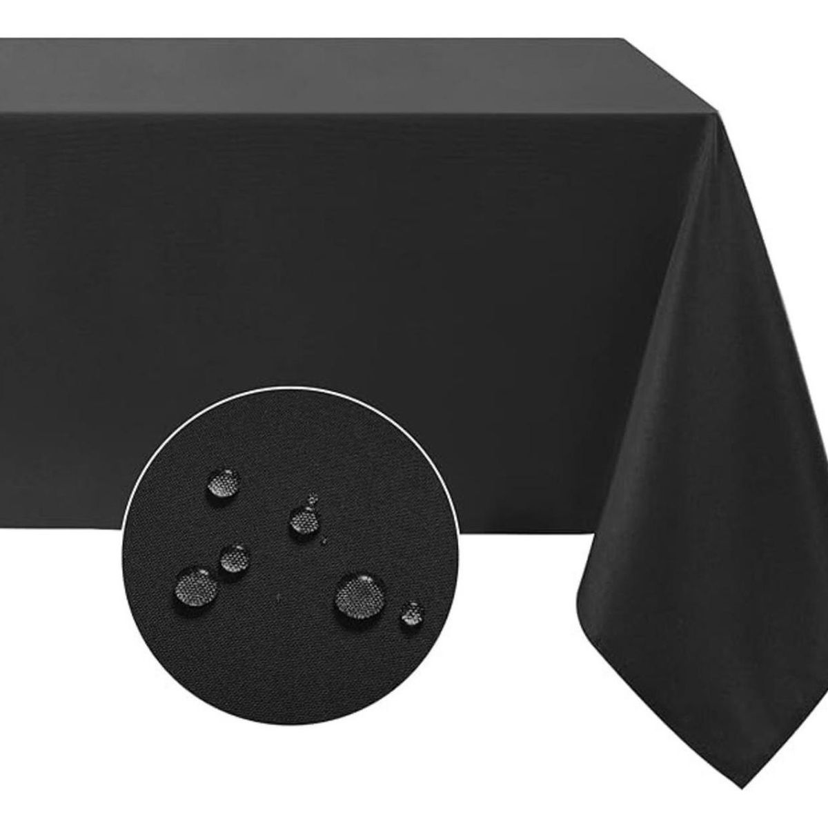 AZ AURAZEUS - Mantel Rectangular Antimanchas Impermeable Genero Tela 220 X 140 Cm