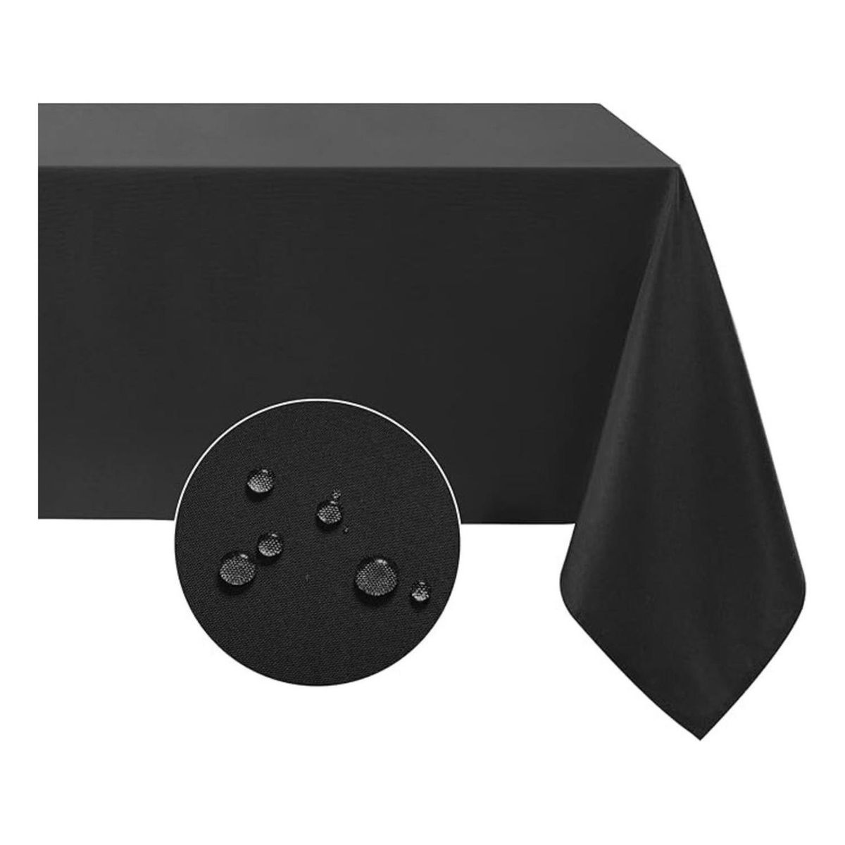 AZ AURAZEUS - Mantel Rectangular Antimanchas Impermeable Genero Tela 220 X 140 Cm