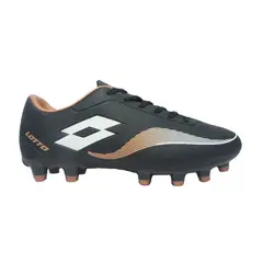 LOTTO - Zapato de Futbol Hombre - Speed FG Negro Café - Negro