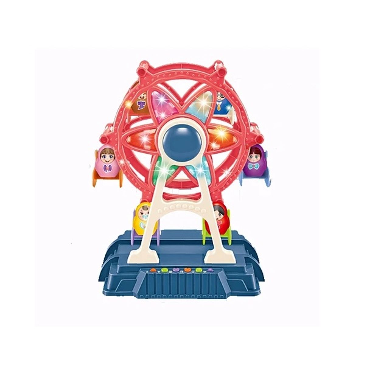 GENERICO - Rueda De Feria Juguete Didactico Luces Sonidos Juegos