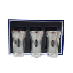 PERFECT CLASS - Set 3 Vasos Jugo Doble Pared 400ml