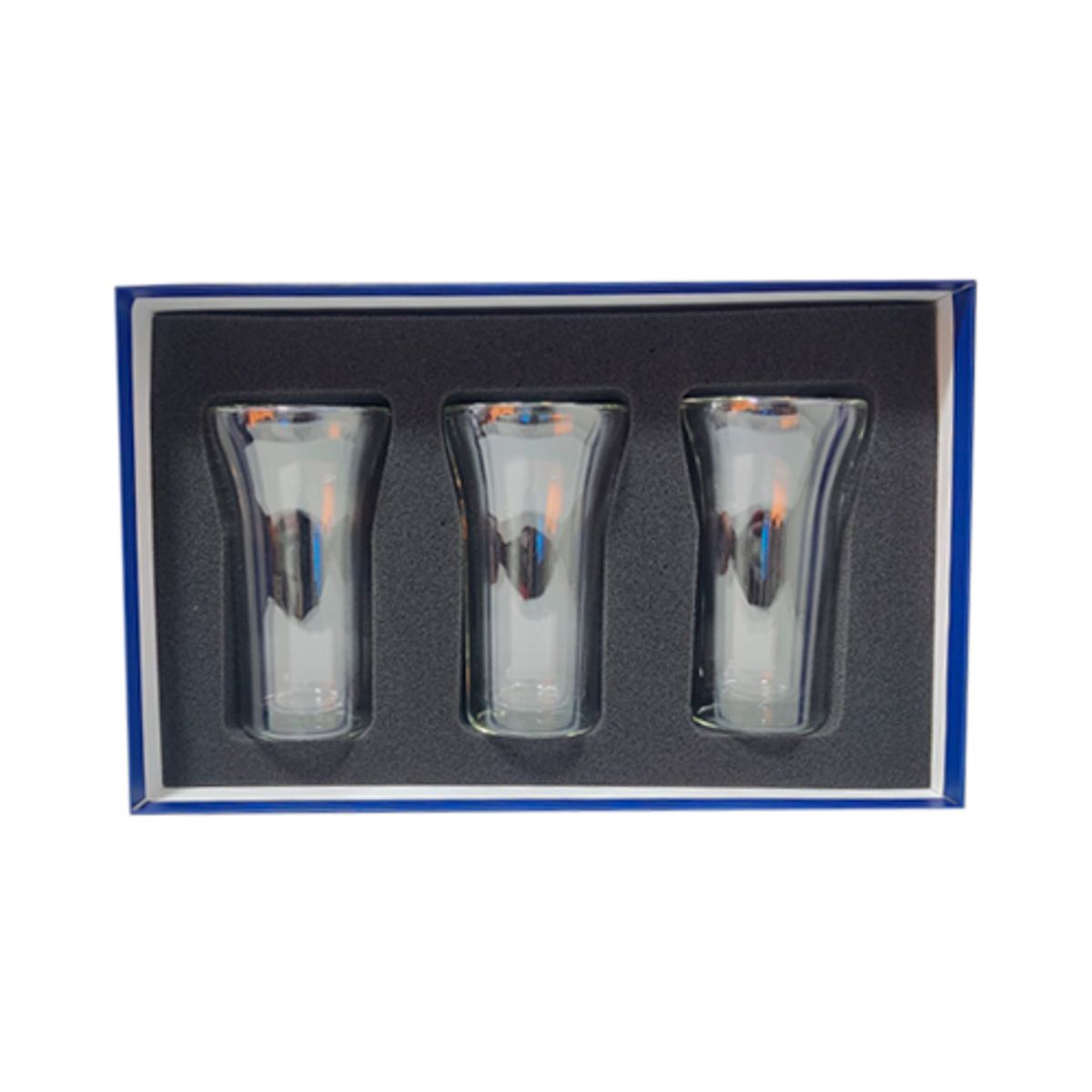 PERFECT CLASS - Set 3 Vasos Jugo Doble Pared 400ml