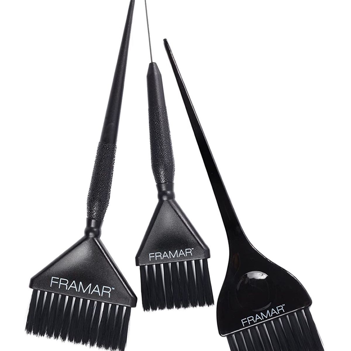 GENERICO - Brochas Framar 3u Large Color Negro