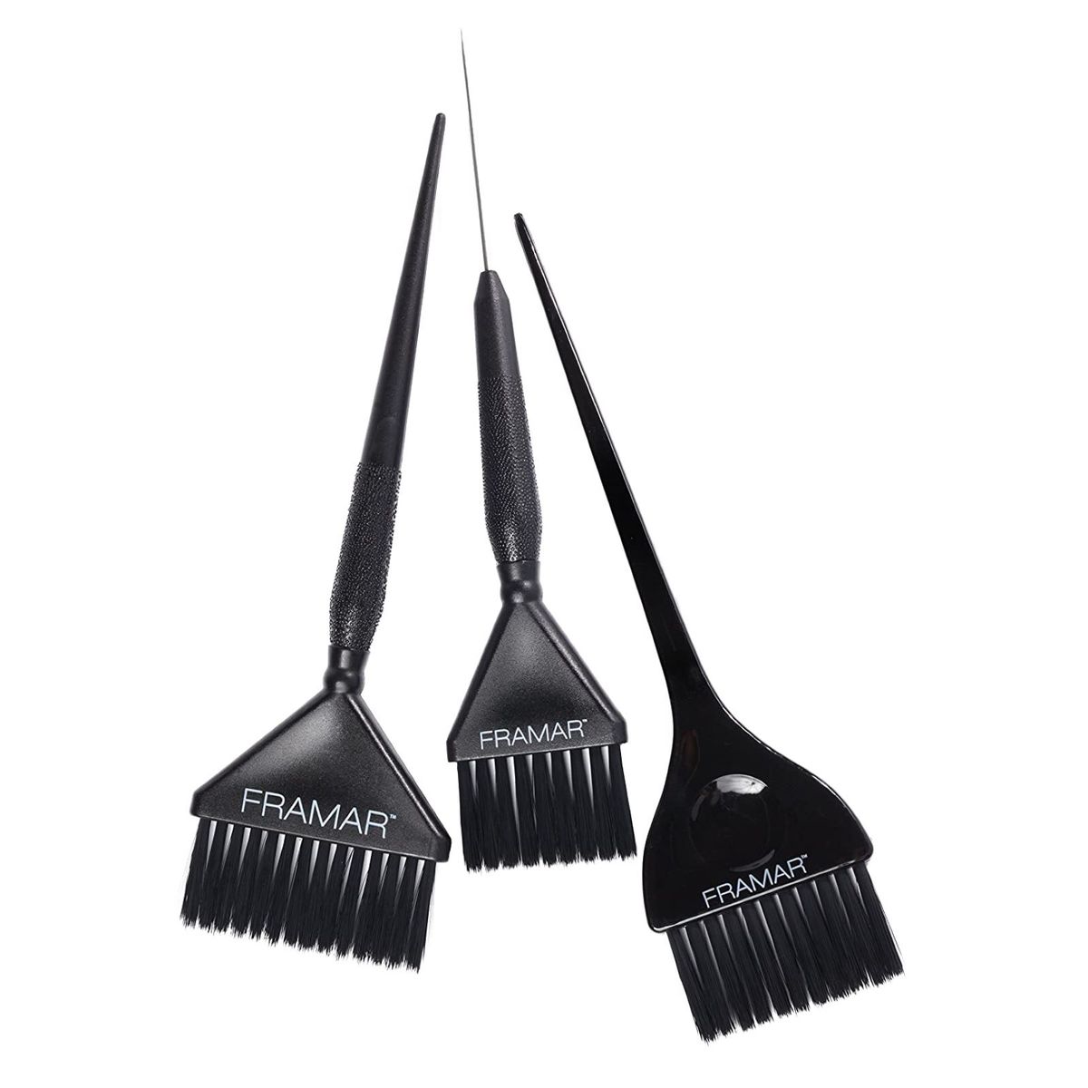 GENERICO - Brochas Framar 3u Large Color Negro