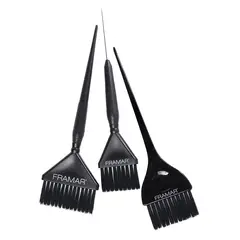 GENERICO - Brochas Framar 3u Large Color Negro