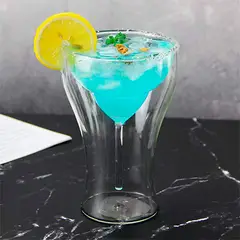 PERFECT CLASS - Set 2 Vasos Licor Doble Pared 270ml