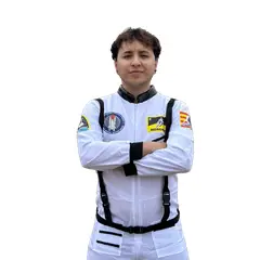GENERICO - Disfraz Astronauta Cosplay Juego Rol Traje Espacial Adulto - S