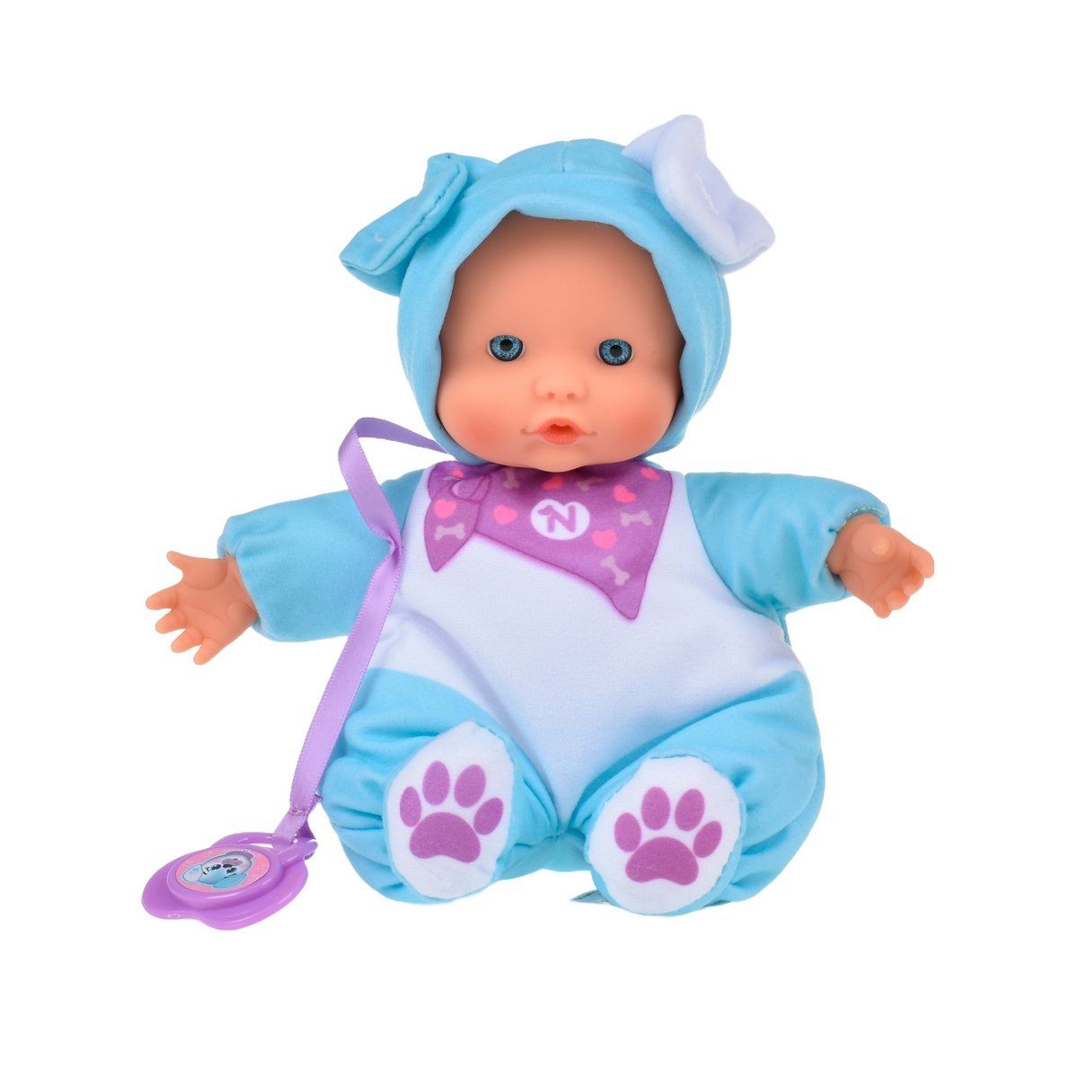 NENUCO - Muñeca Nenuco colección Doggies perrito celeste