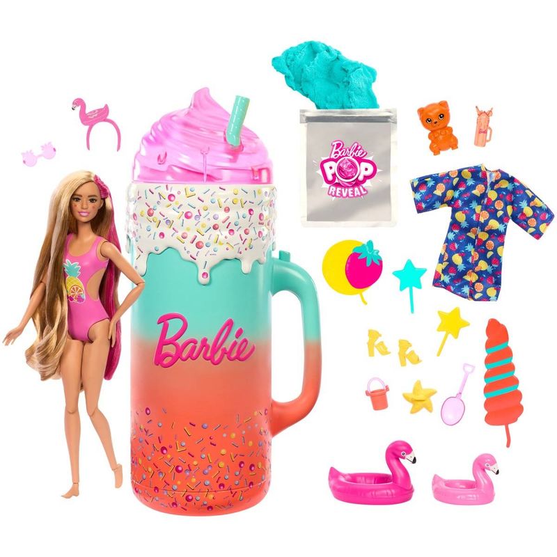 BARBIE - BARBIE POP REVEAL SET DE SMOOTHIE TROPICAL