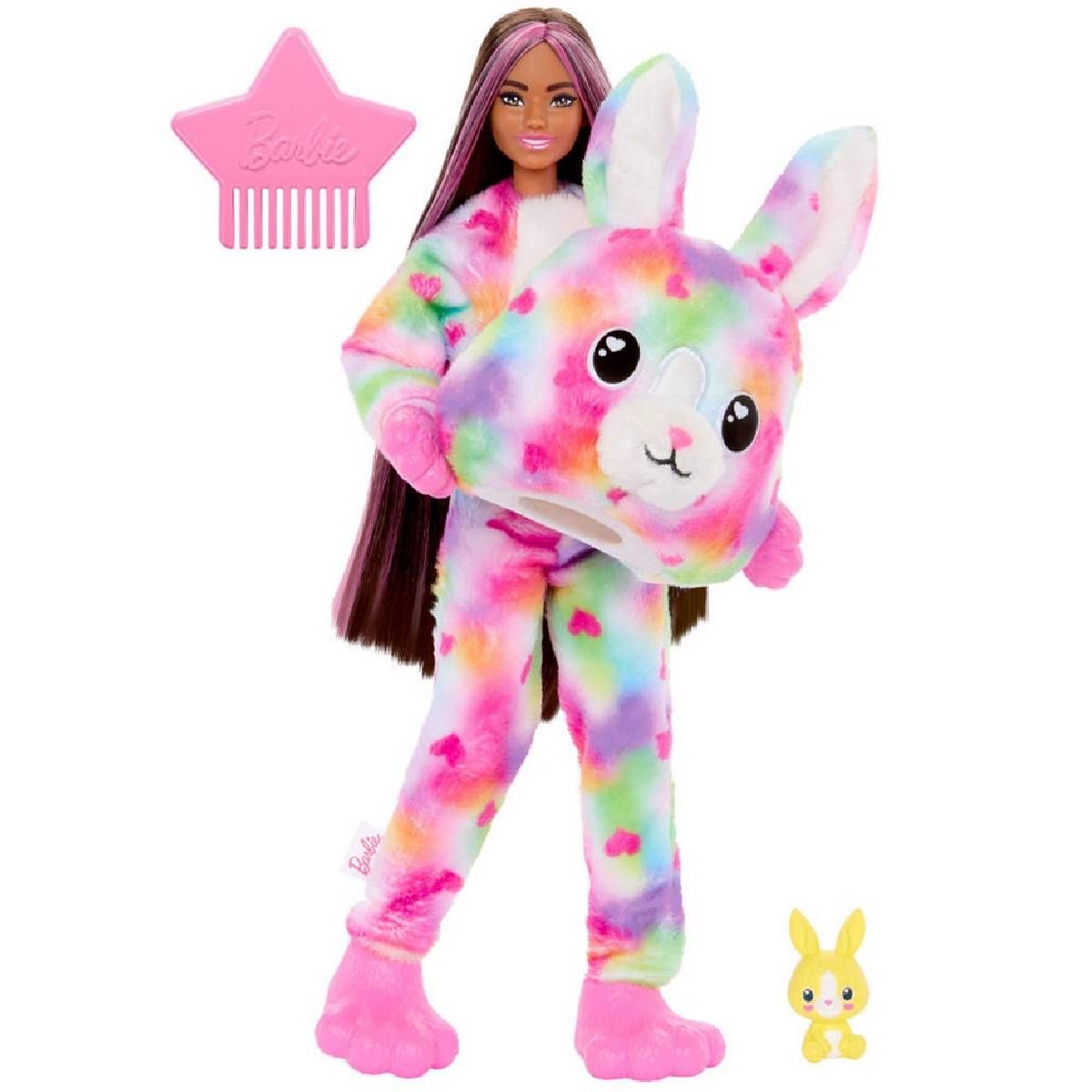 BARBIE - BARBIE CUTIE REVEAL COLORES DE ENSUEÑO - DISFRAZ CONEJO