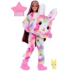 BARBIE - CUTIE REVEAL COLORES DE ENSUEÑO - DISFRAZ CONEJO