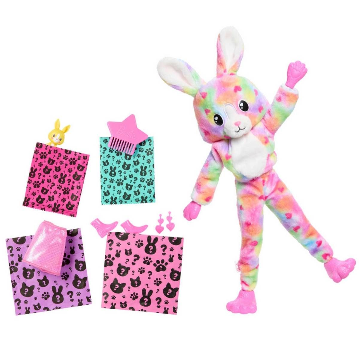 BARBIE - BARBIE CUTIE REVEAL COLORES DE ENSUEÑO - DISFRAZ CONEJO