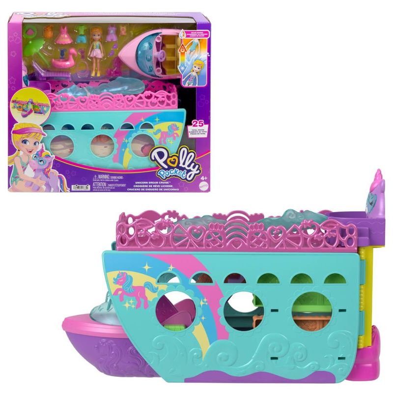 POLLY POCKET - POLLY POCKET  BOTE DE UNICORNIO