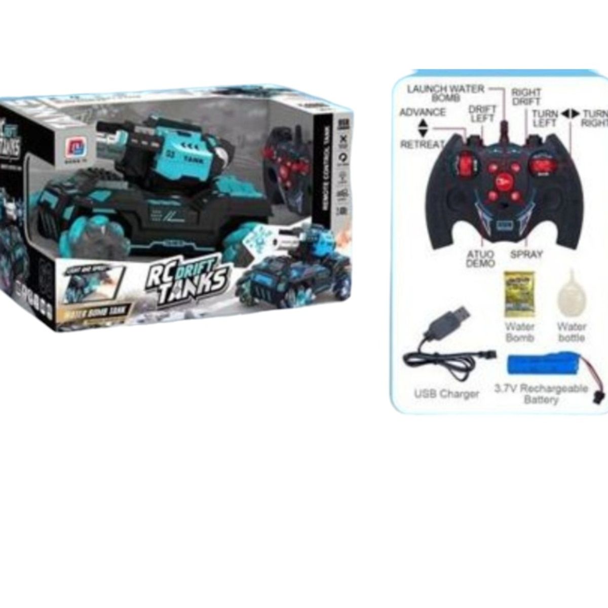 GENERICO - Tank Control Remoto Sensor Movimiento Control