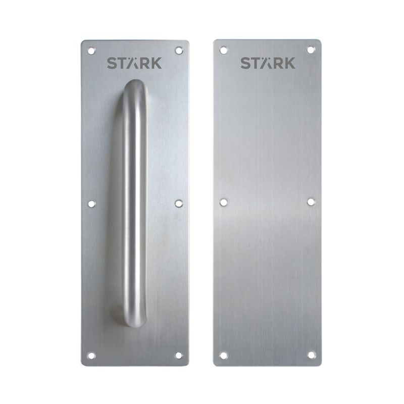 GENERICO - Placa de empuje Pull  Push Acero inoxidable 304 Stärk Design