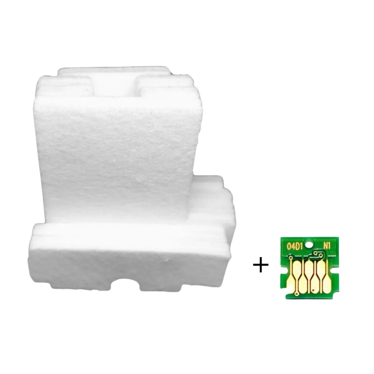 GENERICO - Almohadillas y Chip T04D1 Impresora Epson L14150 L6171 L6490 L6270