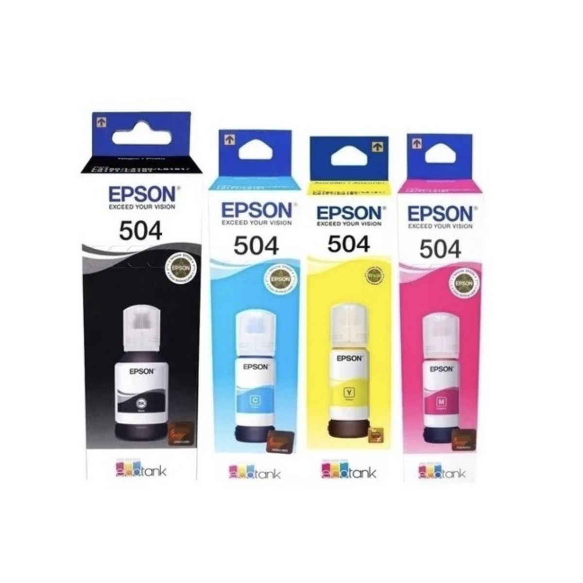 EPSON - Pack Tinta Epson T504 Original L4260 L14150 L6171 L6191 4160