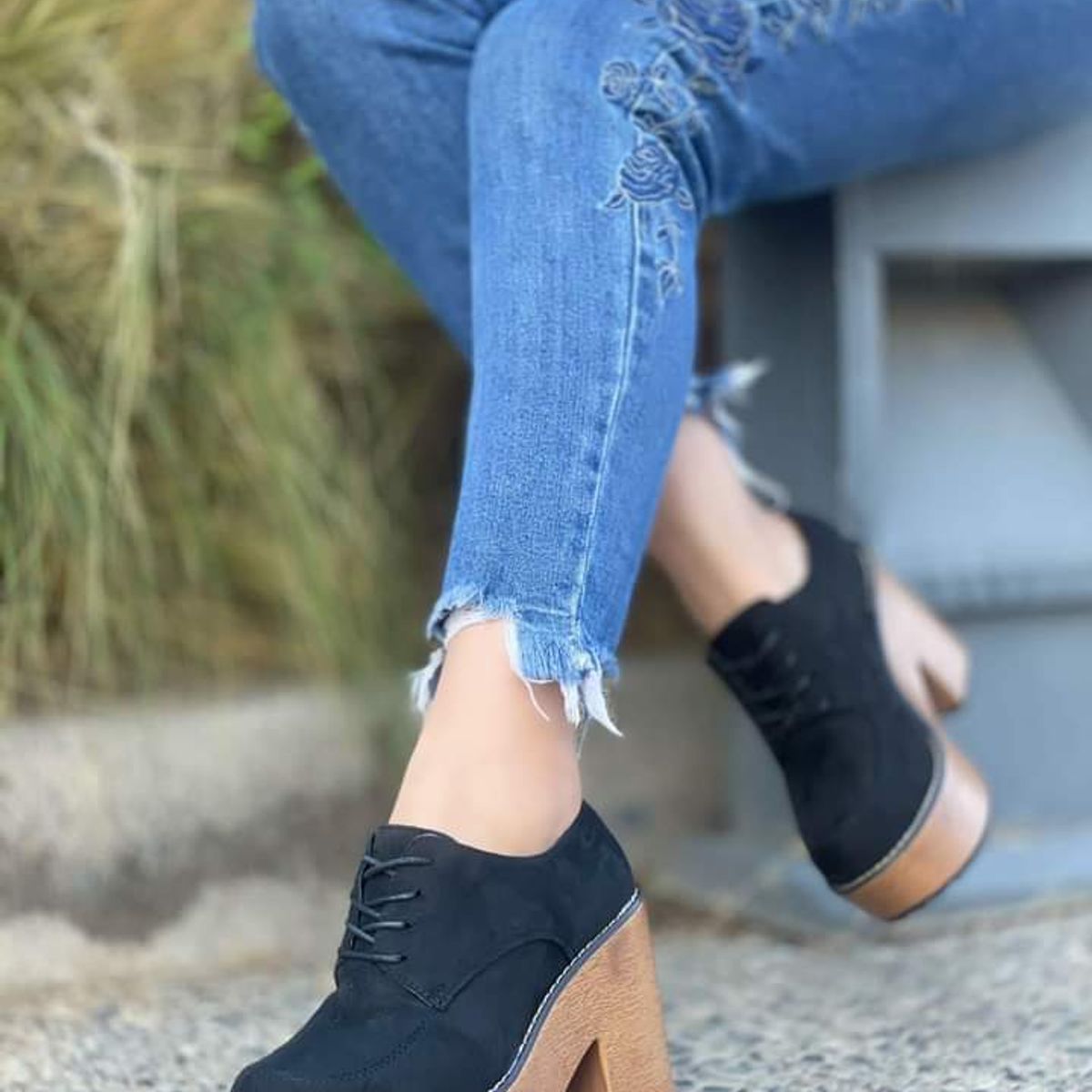 SNOOPY - Botin Mujer en Gamuza  M388