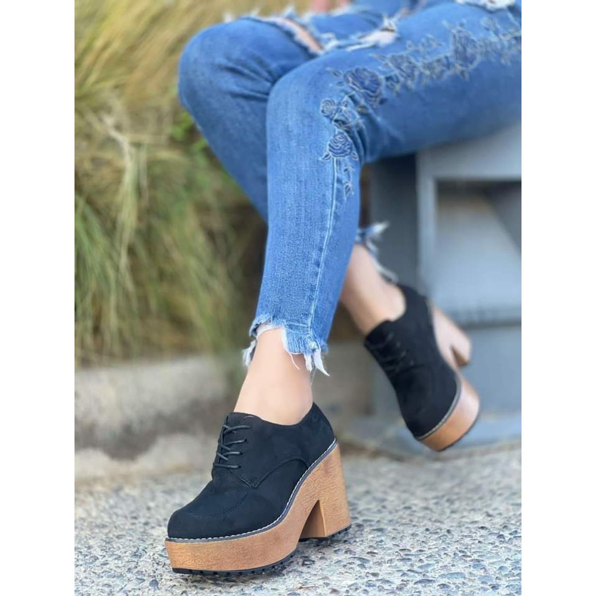 SNOOPY - Botin Mujer en Gamuza  M388