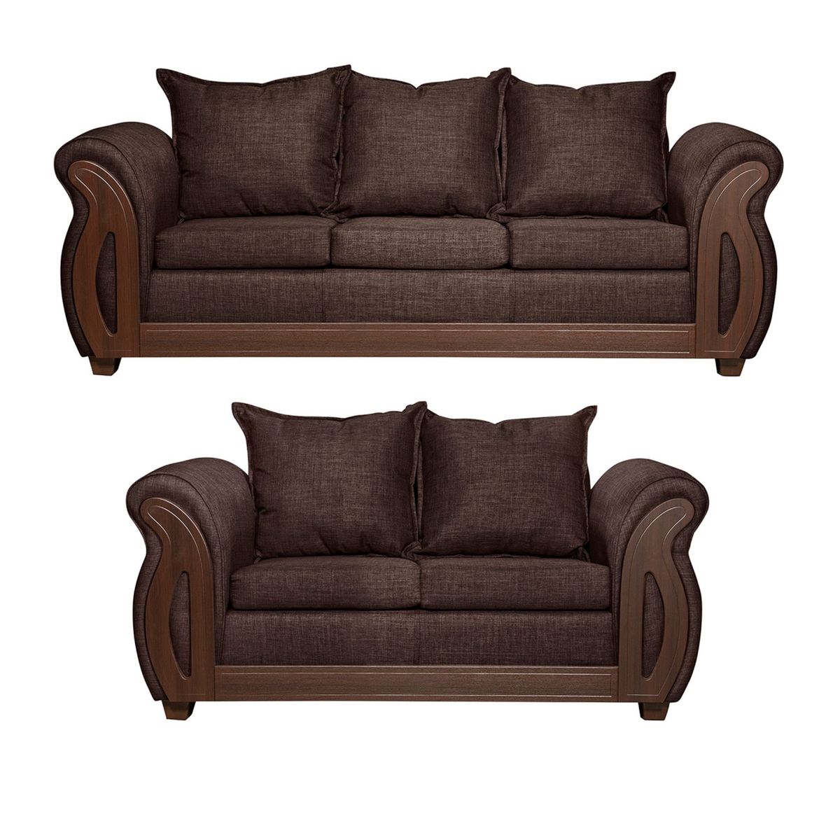 RUZAM MOBEL - LIVING 3-2 ISIDORA CAFÉ LINO