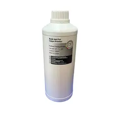 GENERICO - 1L de Liquido Limpiador de Inyectores para Impresoras Epson Hp Canon