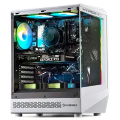 HYPERPC - PC GAMER Blanco INTEL CORE i5 12400 16gb 1Tb RTX 3050 WiFi