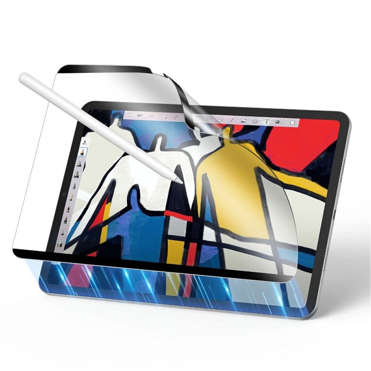 ESR - Lamina ESR Sensación Papel Para iPad Pro 11 / Air 10.9 Magnetica
