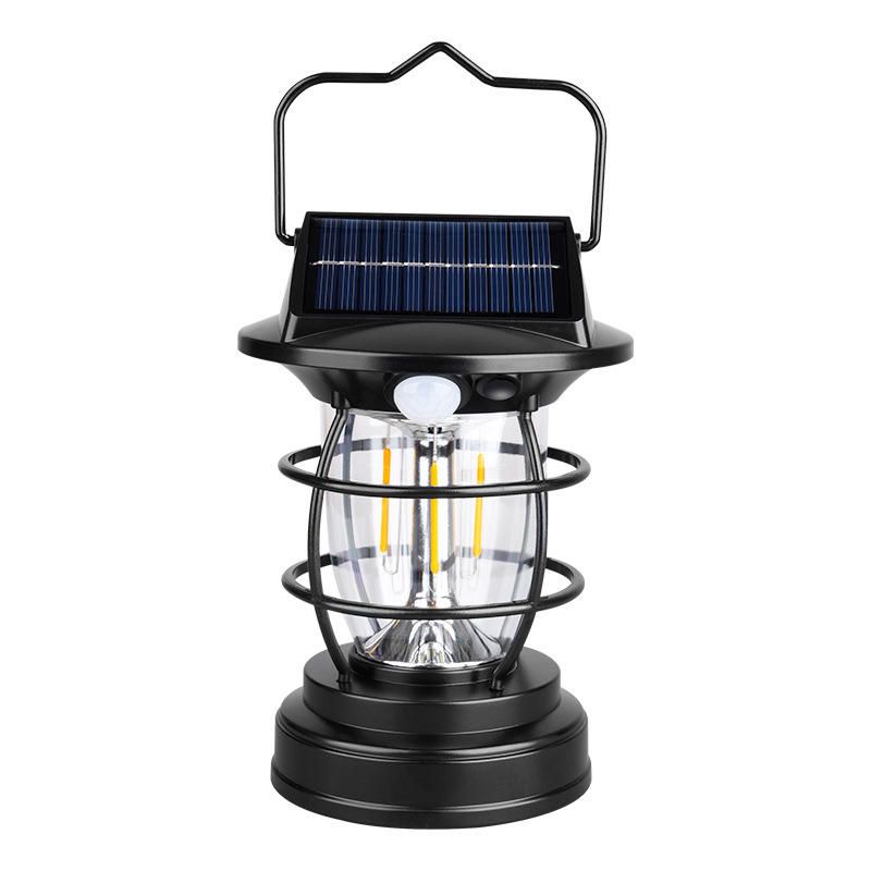 IRM - LAMPARA  FAROL  PARA EXTERIORES RECARGABLE CON ENERGÍA SOLAR