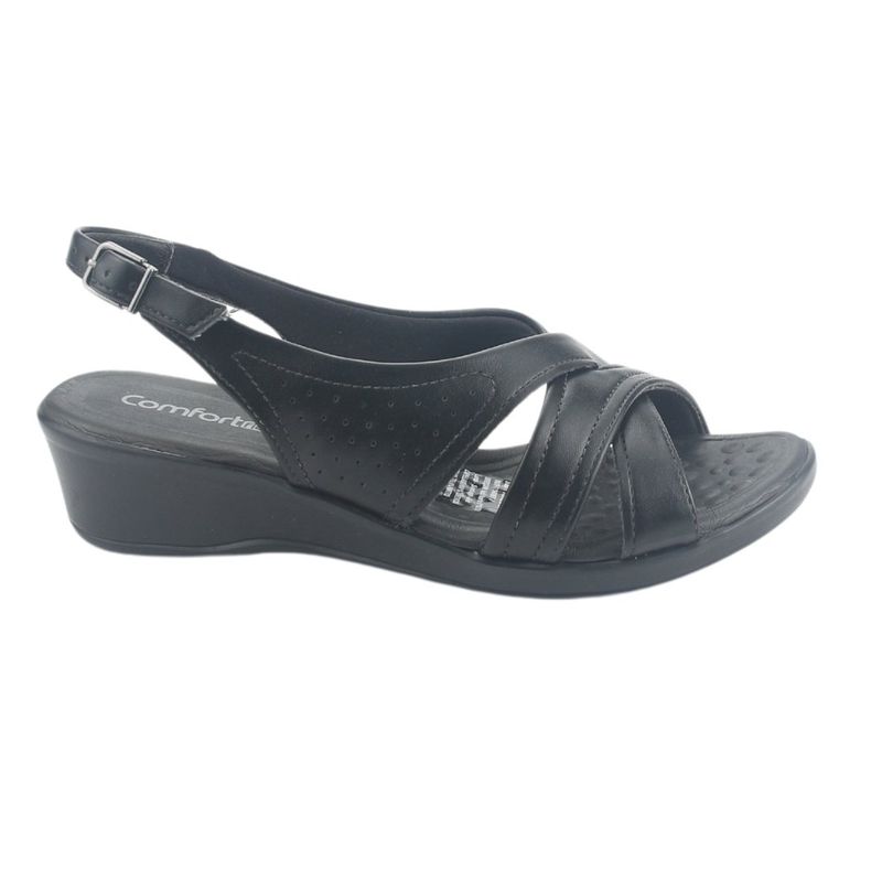 COMFORTFLEX - Sandalias Mujer Negro Casual Comfortflex 2472405