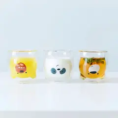PERFECT CLASS - Set 6 Vasos Osos Infantiles 200ml