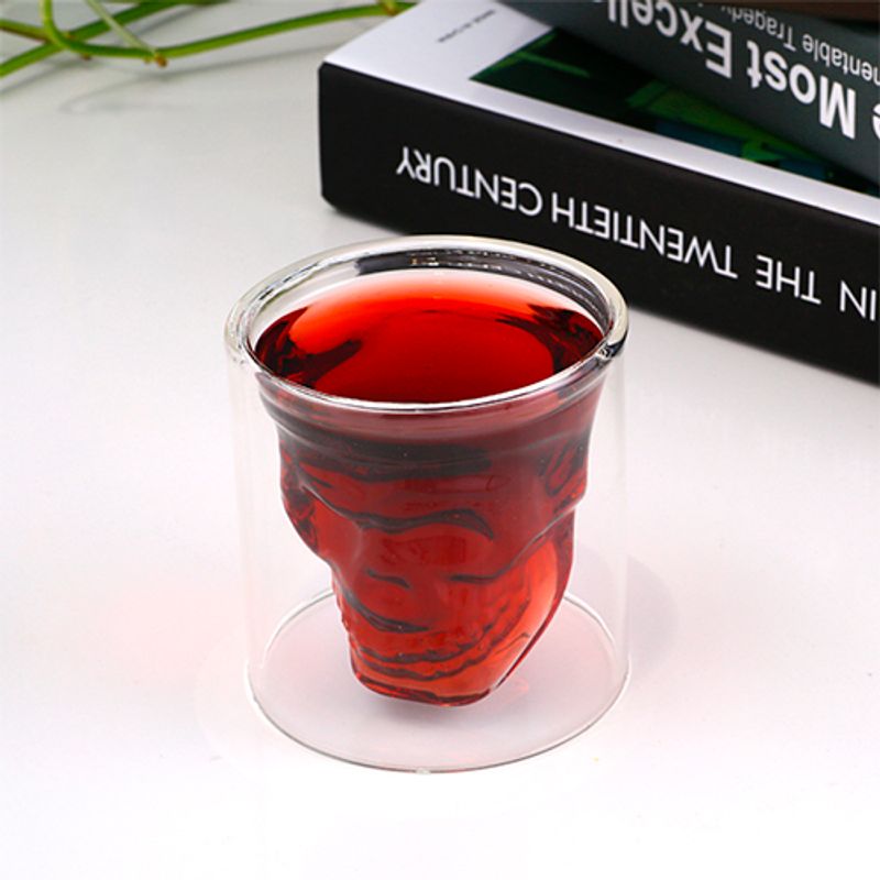 PERFECT CLASS - Set 6 Vasos Calavera 180ml