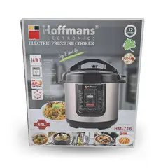 GENERICO - Olla a presión hottmans moderna 1200W 6.5 Lt