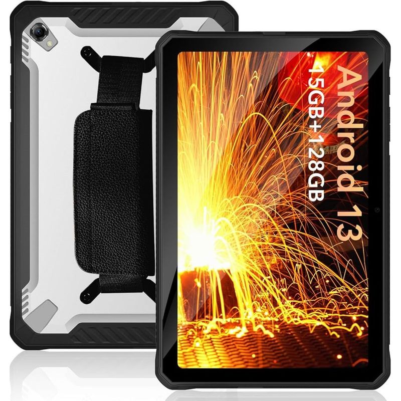 DOOGEE - Doogee R10 - Tablet 4G Rugged - Resistente Golpes Caidas Agua Polvo - Android 12