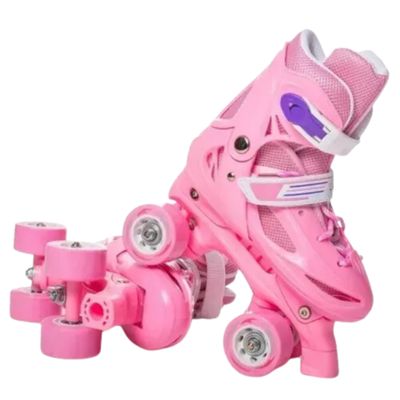 Imagen 2 del producto Patines 4 Ruedas Rosado S (30-33)