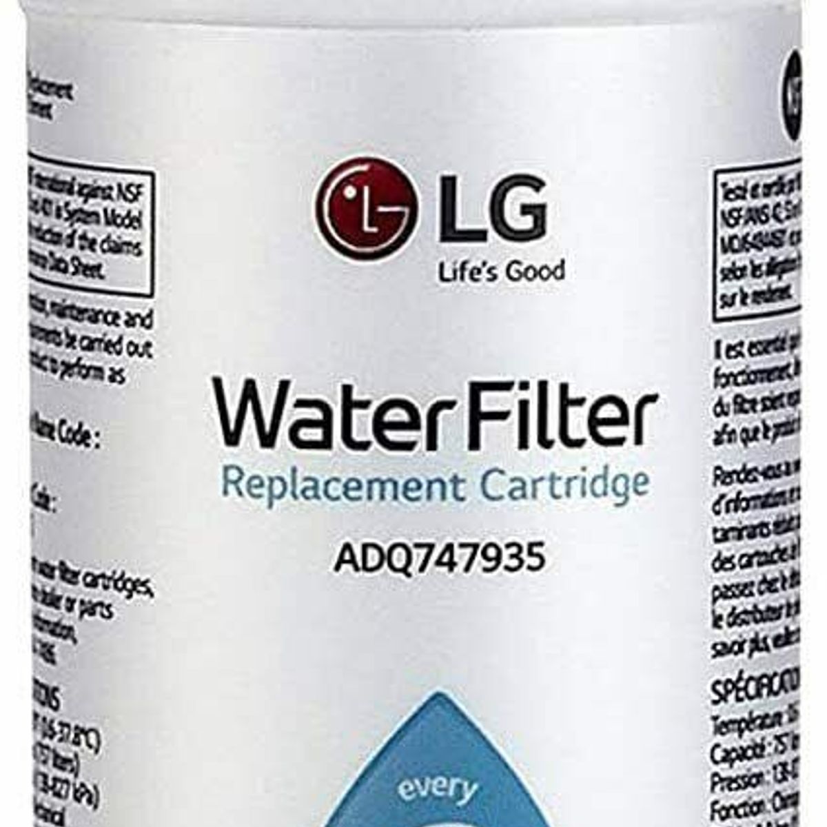 LG - Filtro de agua refrigerador LG LT1000P ADQ747935