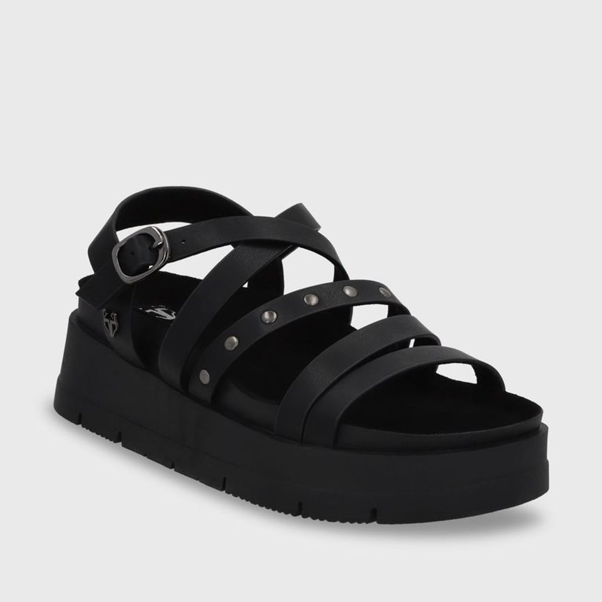 GOTTA - Sandalia Plataforma Negra Mujer 55231
