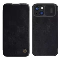 NILLKIN - Carcasa Flip Cover Para iPhone 14 Plus - Negro