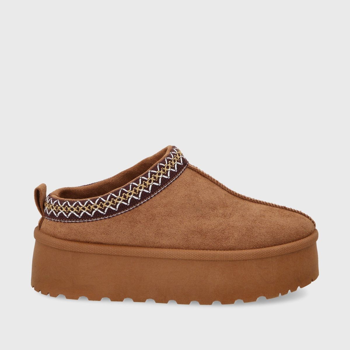 GOTTA - Pantufla Mujer Camel Plataforma 48112 Gotta