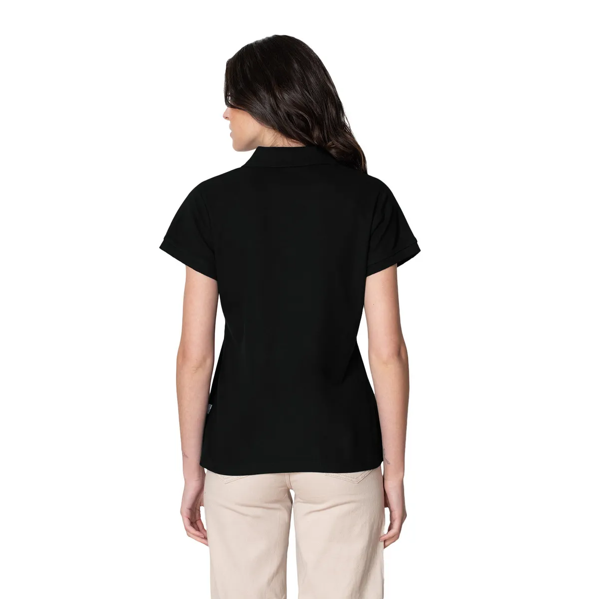 INDUSBORD - Polera Piqué Mujer Premium MC Con Cierre Indusbord® Uv+pro.-