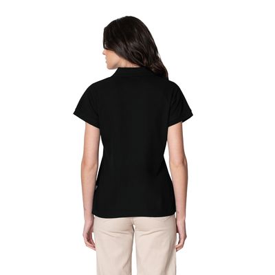 Imagen 2 del producto Polera Piqué Mujer Premium MC Con Cierre Indusbord® Uv+pro.-