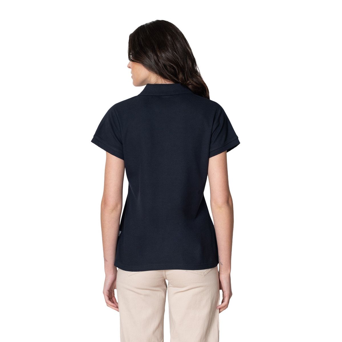 INDUSBORD - Polera Piqué Mujer Premium MC Con Cierre Indusbord® Uv+pro.-