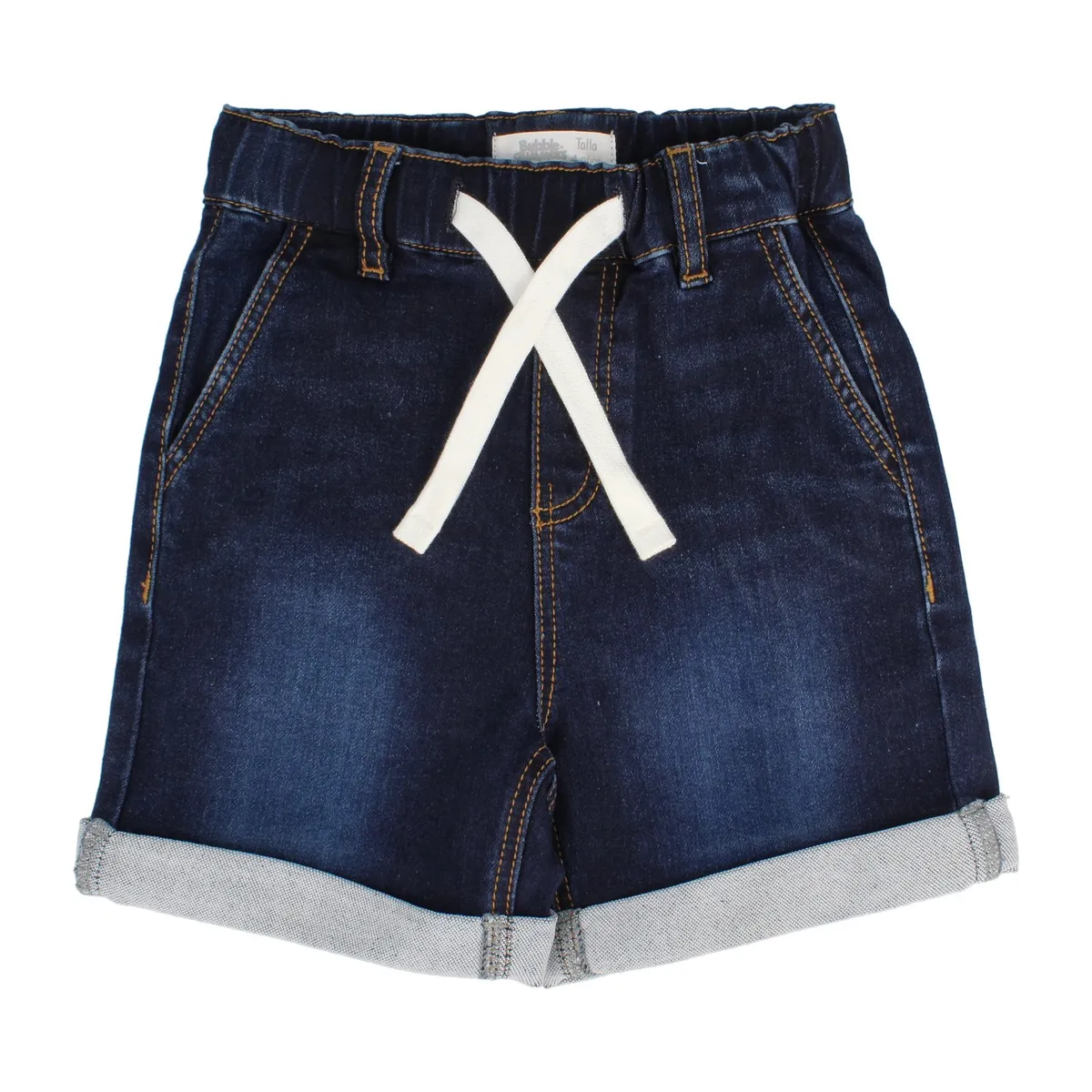 BUBBLE GUMMERS - Short Niño Bubblegummers Recino Denim