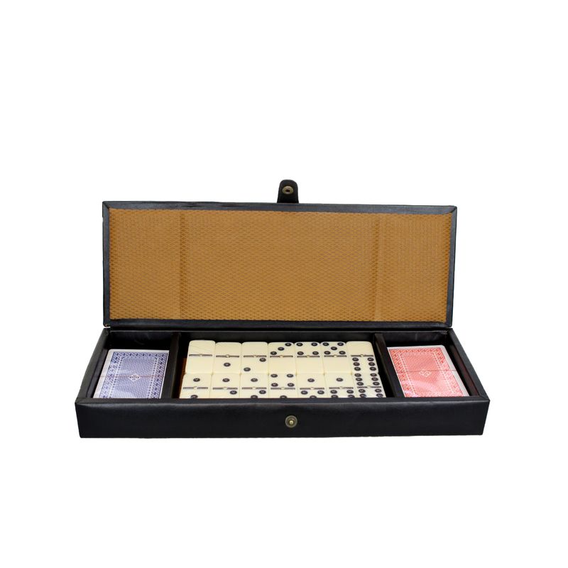 CRAFTMEN - Juego Dominó y  Naipe en Caja Craftmen