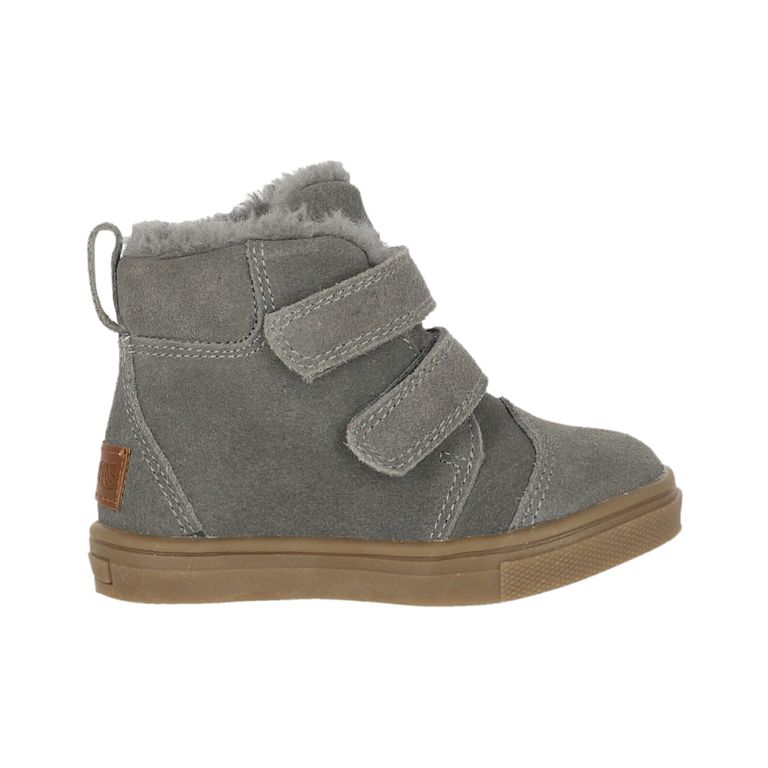 Bota Explorer Cuero Nino Gris Gris 19