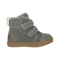 Bota Explorer Cuero Niño Gris