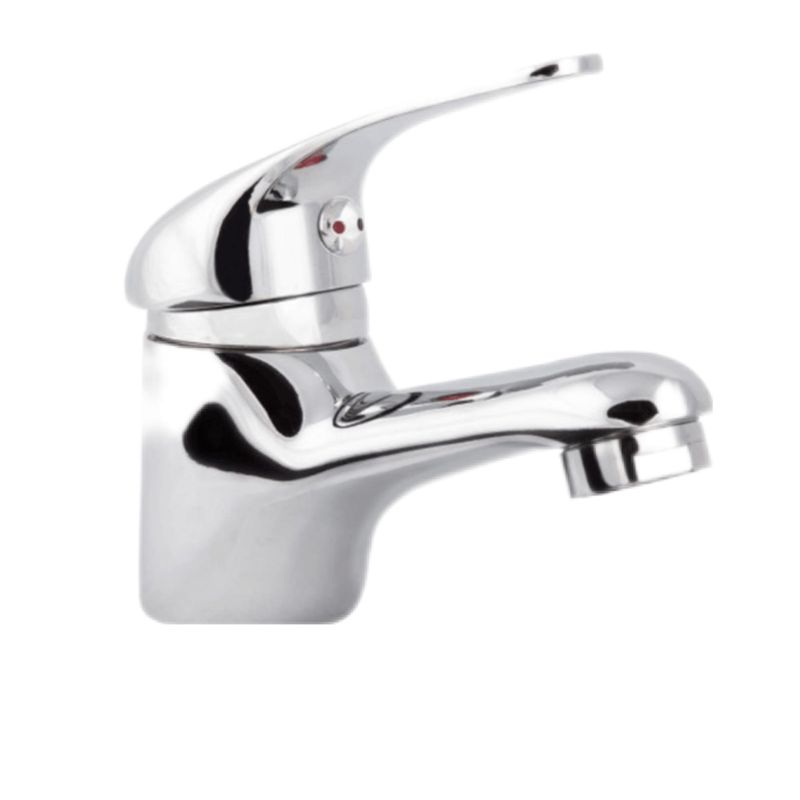 GENERICO - Llave Monomando Lavatorio Estándar Hoffens, Edición 65003, Color Cromado, Capacidad 35 cm