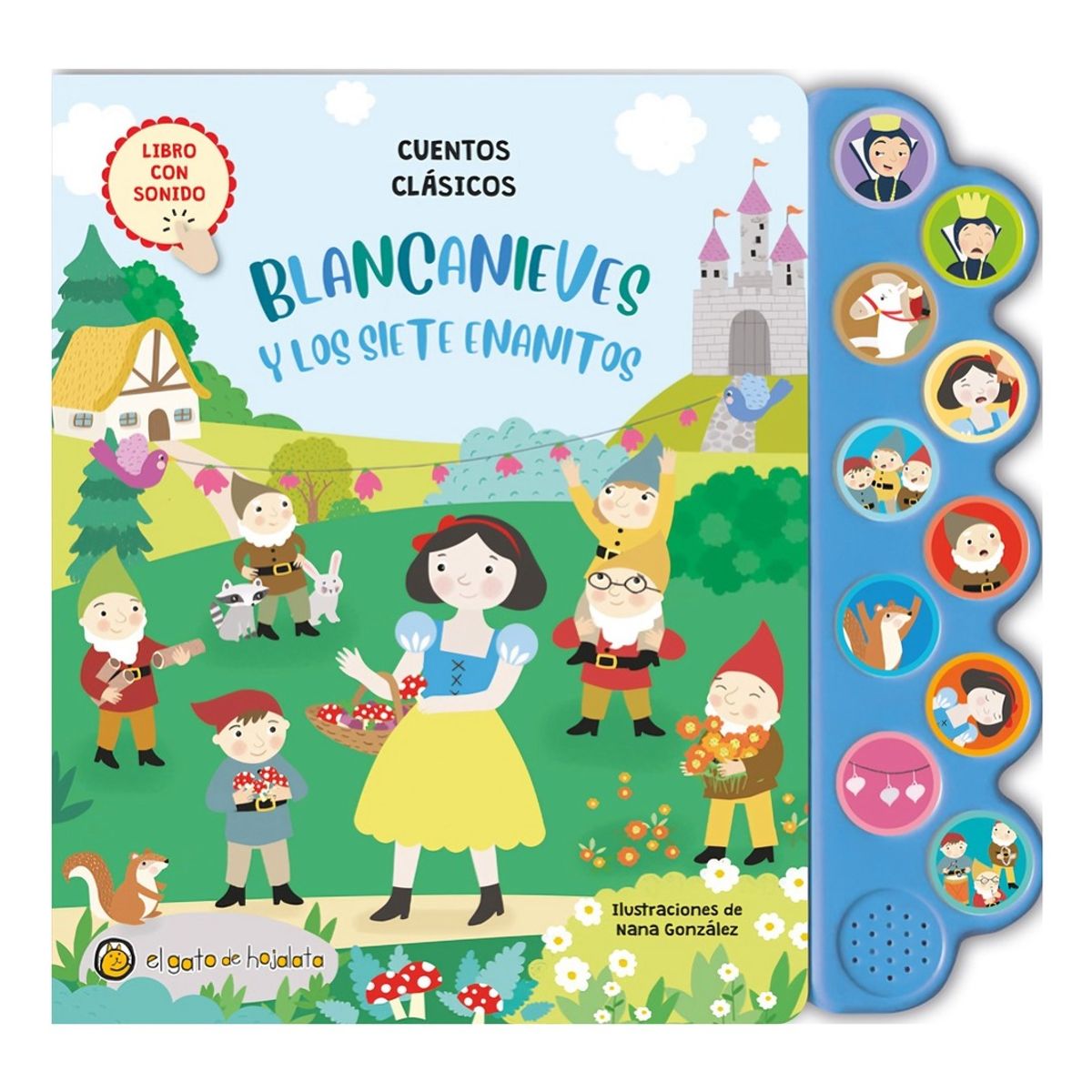 TOP10BOOKS - LIBRO Blancanieves Y Los Siete Enanitos *mundo De Sonidos*