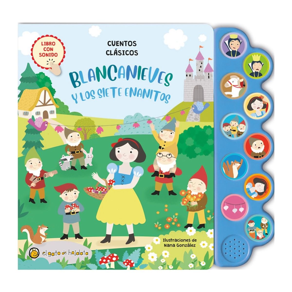 TOP10BOOKS - LIBRO Blancanieves Y Los Siete Enanitos *mundo De Sonidos*