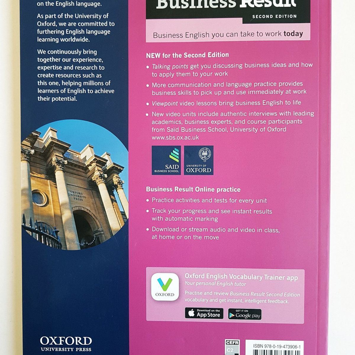 OXFORD - Libro Business Result Advanced Student's book 2nd Edition