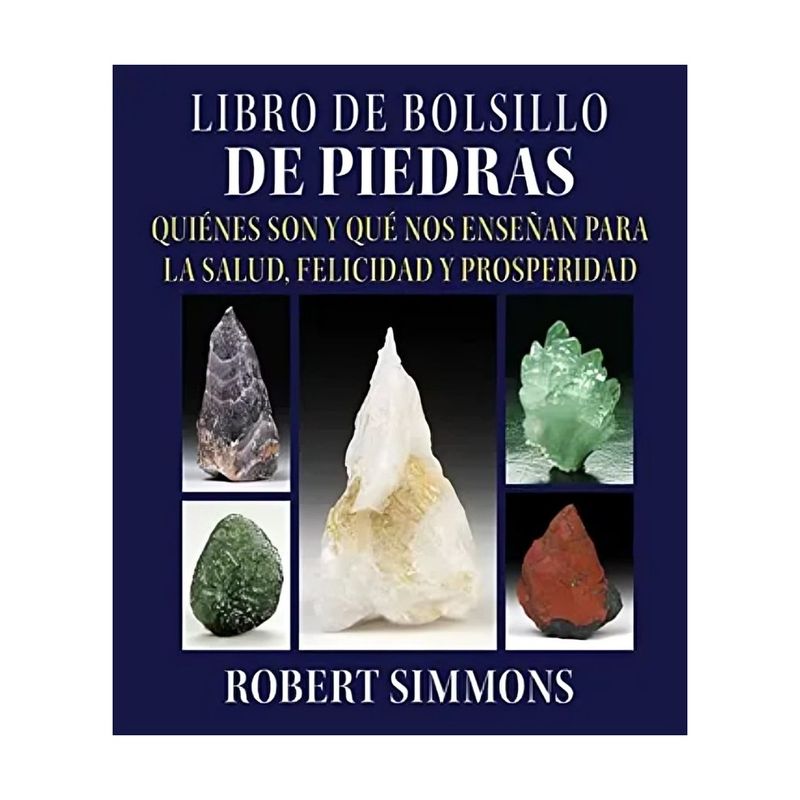 TOP10BOOKS - LIBRO LIBRO DE BOLSILLO DE PIEDRAS / INNER TRADITIONS / ROBERT SIMMONS